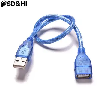 30 cm USB 2.0, Moški-Ženski Kabel Podaljšek High Speed USB Podaljšek Prenos Podatkov Sinhronizacija Kabel usb, Za PC