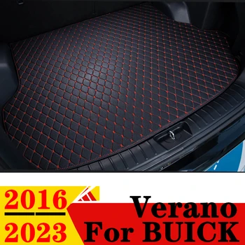 Prtljažniku avtomobila Mat Buick Verano 2016 17-2023 Vse Vremenske XPE Ravno Strani Zadnji Tovor Kritje Preprogo Linijskih Rep Deli Boot Prtljage Pad
