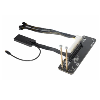 Kabli EGPU Adapter Kovinski Kabli EGPU Adapter R43SG-TB3 Pcie X16, PCI-E X16, Da TB3 Podaljšek