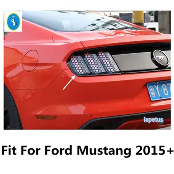 Zadaj Rep Luči Film Trim Lučka Za Kritje Prilepite Trim Fit Za Ford Mustang 2015-2017 Satja Ploščo Slog Dodatki Zunanjost Deli