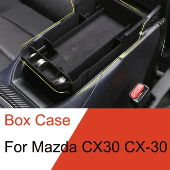 Avto Centralne Armrest Škatla za Shranjevanje Posode Avto Pladenj Škatle za Rokavice Primeru Za Mazda CX30 CX-30 2020 2021 Avto Dodatki