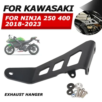 Za KAWASAKI Ninja 400 Ninja 250 Ninja400 Ninja250 2021 2022 2023 Motocikel Pribor Izpušnih Obešalnik Nosilec Glušnika Podporo