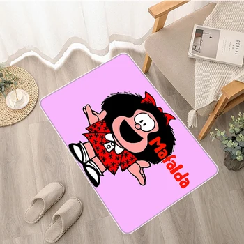 Kuhinja Preprogo Mafalda Kawaii Preproga Vhodna Vrata Srčkan Doormats Soba Mat Balkon Okraski Dolg Hodnik Preprogo Dobrodošli Doma