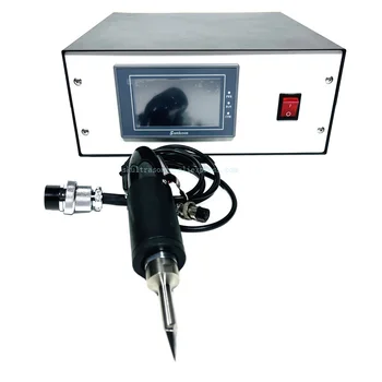Prenosni Ultrazvočni Plastičnih Rezanje 35KHz Frekvenco Ročno Delovanje Rezalnik Za Najlon, Žica Riviting