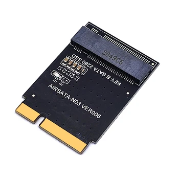 Za Apple Macbook SSD Adapter M2 NGFF SSD do 17+7Pin Pretvori Kartico Riser za MacBook Air 2012 A1466 A1465 MD223 MD224 MD231 MD232