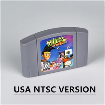 Milo je Astro Pasovi za 64-Bitni Retro Igre Kartuše Različica ZDA NTSC FormatChidren Darilo igre na Srečo