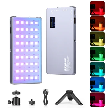 Fotoaparat Lučka LED Barvne Fotografije Svetlobe RGB Mehko Svetlobo Video Žep Svetloba Dvojno 1/4 Luknjo za Vijak