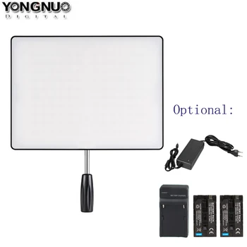 YONGNUO YN600 Zraka YN600 Ultra Tanek LED Kamera Video Lučka 3200K-5500K,Dodatni Polnilec+2Pcs Baterija+NAPAJALNIK