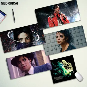 NBDRUICAI Michael Jackson Smešno Gume PC Gaming Računalnik Mousepad Velikost Za Klaviature Mat Fant Darilo