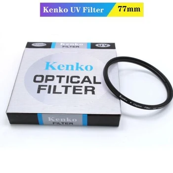 Kenko 77mm UV Digitalni Filter Zaščito za Objektiv Nikon Canon Sony Fotoaparat Filter