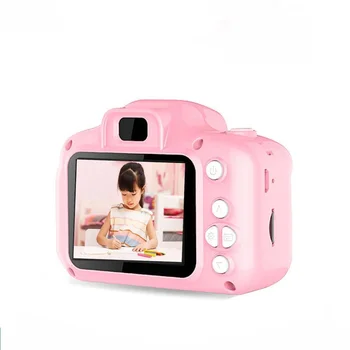 2023 2,0-Palčni Otrok Zabavno Digitalni Fotoaparat Z Memorty Kartico 1080 HD Video Snemanje Igrača Fotografiranje za Predvajanje Mini Rojstni dan Darila