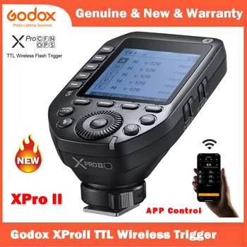 Godox Xpro II TTL Brezžična Bliskavica Sproži 1/8000s HSS TTL-Convert-Priročnik Funkcijo, Velik Zaslon za Canon, Nikon, Sony, Olympus Penta
