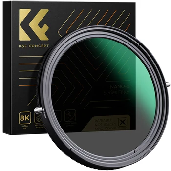 K&F Koncept 82mm Spremenljivka ND2-ND32 (1-5 Ustavi) & Krožne Polarizer Filter 2-v-1 z 28 večplastne Prevleke za Objektiv Kamere