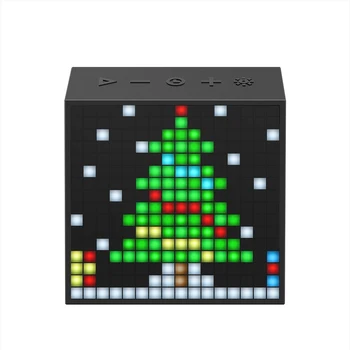 VROČE Prodajajo v azon Divoom Timebox Evo Prenosni Pixel Art Zvočnik z 256 Programabilni LED Plošča za 3,9 x 1,5 x 3.9 palčni