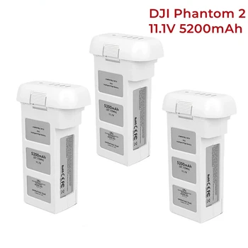 1-3 Fantom 2 11.1 V 5200mAh 10C LiPo Inteligentni Let Zamenjavo Baterije Združljiv s Fantom 2,Phantom 2 Vizija