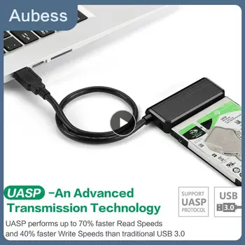 1~5PCS 3 USB 3.0 Kabel Adapter, Primerni za 2.5 3.5 HDD/SSD, Zunanji Trdi Disk, Disk Bralec Podporo 6Gbps Visoko Hitrost Prenosa