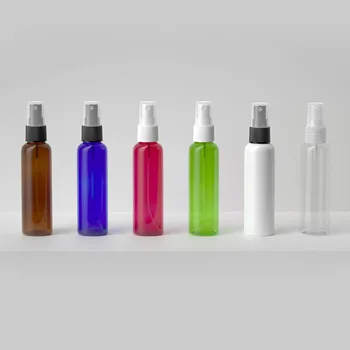 50pcs 60ml Prazno Potovanja večbarvne plastične spray steklenico,krog kozmetične embalaže iz plastičnih fine Megle spray steklenico posodo